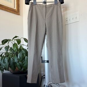 H&M Houndstooth Pants Sz 6/S Brown Gray
